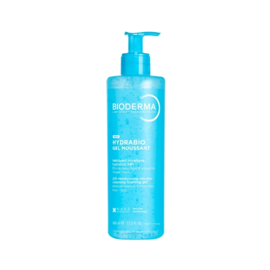 Gel moussant Visage Hydratante Micellaire HY24H Hydrabio BIODERMA