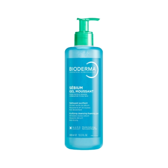 Gel Moussant Nettoyant Purifiant Sébium BIODERMA