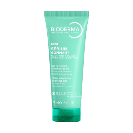 Gel Nettoyant Micro-Exfoliant Sebium Gommant BIODERMA