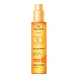 Huile solaire Visage Corps Bronzante Haute Protection Spf 30 NUXE