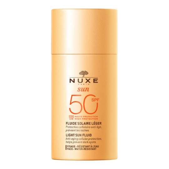 Crème Fluide Visage Léger Haute Protection Cellulaire Anti-Âge Spf 50 NUXE