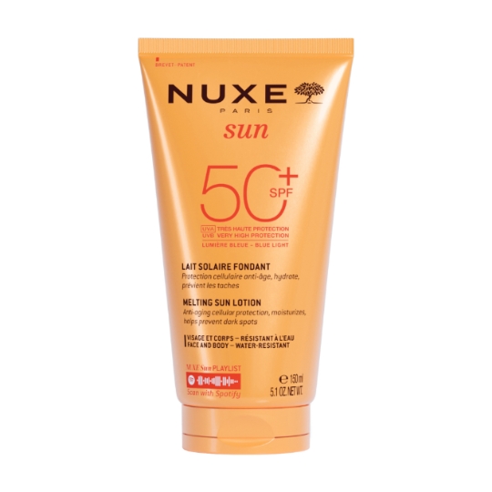 Lait Solaire Visage et Corps Haute Protection Spf 50 NUXE