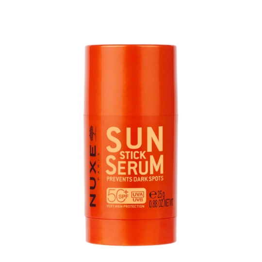 Sérum Solaire Stick Visage Spf 50+ Très Haute Protection Prévient les Taches Protection Anti-âge Hydrate NUXE