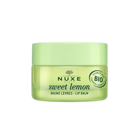 Baume à lèvres Hydratant Lèvres Sèches Fragilisées Parfum Citron Vegan Sweet Lemon Bio NUXE