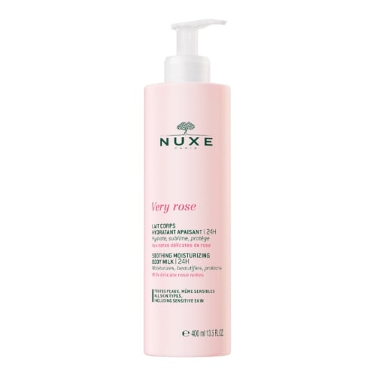 Lait Corps Toutes Peaux Hyratant Apaisant 24h Rose NUXE