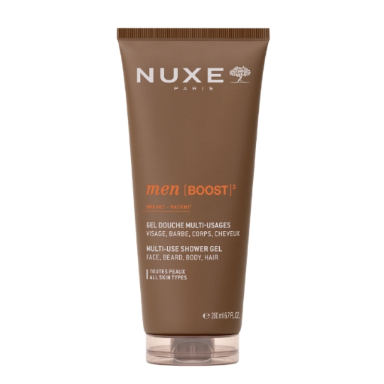 Gel Douche Homme Toutes Peaux Multi-Usages Visage Barbe Corps Cheveux NUXE