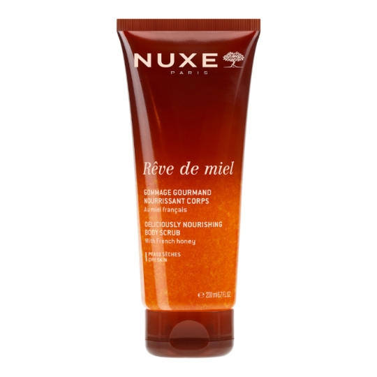 Gommage Rêve de Miel Gourmand Nourrissant pour le Corps au Miel Français NUXE