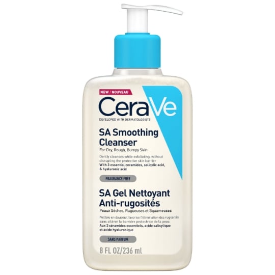 Gel Nettoyant Corps Peau Sèche et Rugueuse Anti-rugosités CERAVE