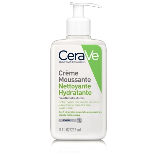 Crème Visage Peau Normale à Sèche Nettoyante et Hydratante CERAVE