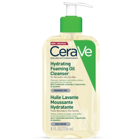 Huile Corps Peau Normale à Très Sèche Nettoyante Hydratante Sans Savon CERAVE