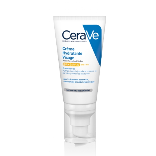 Crème Visage Peau Normale à Sèche Spf 30 Hydratant CERAVE