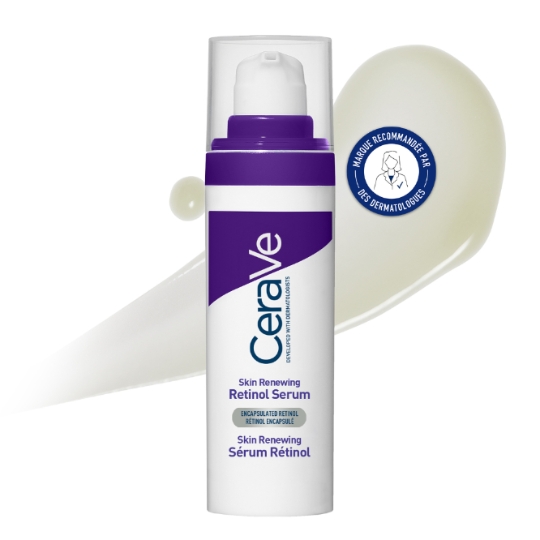 Sérum Rétinol Visage Tous Types De Peaux Sensibles Anti-rides Rénovateur Hydratant Encapsulé Skin Renewing CERAVE