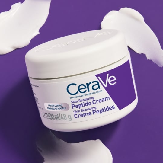 Crème Peptides Visage Femme Tous Types De Peaux Peaux Sensibles Anti-Âge Raffermissant Hydratant Skin Renewing CERAVE