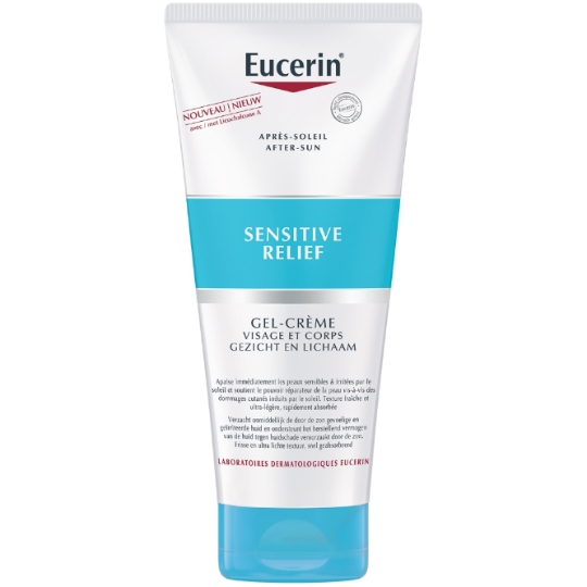 Après-soleil Gel Crème Peau Sensible Apaise Adoucit Anti-rougeurs EUCERIN