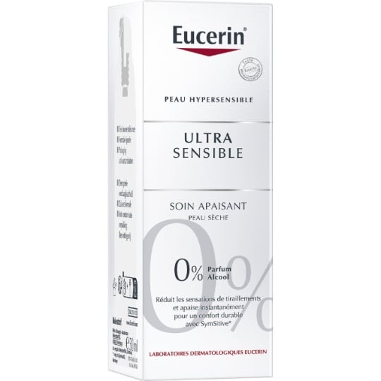 Crème Visage Peau Sèche Ultra Sensible Apaisant EUCERIN