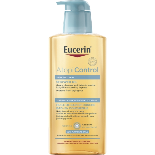 Huile de douche Peau Sèche et Irritée Anti-Démangeaisons Atopi Control EUCERIN