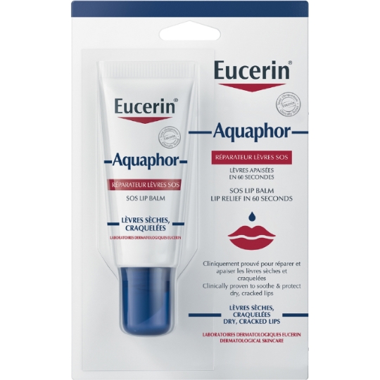 Soin des Lèvres Réparateur Sèches et Craquelées Aquaphor EUCERIN