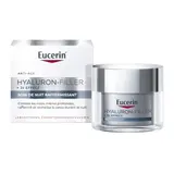 Crème de Nuit Visage Femme Anti-âge Hyaluron-Filler + 3x Effect EUCERIN