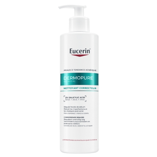 Gel Nettoyant Visage et Corps Imperfections et Anti-marques Post-acné EUCERIN