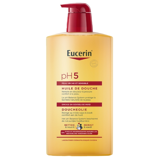 Huile de douche Peau Sensible Douce Protège ph5 EUCERIN