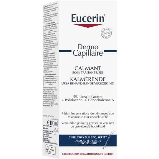 Soin cheveux Dermo Capillaire 5% d'Urée Cuir Chevelu Irrité EUCERIN