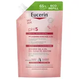 Huile de douche Peaux Sèches et Sensibles au Dexpanthénol et Huiles Naturelles EUCERIN