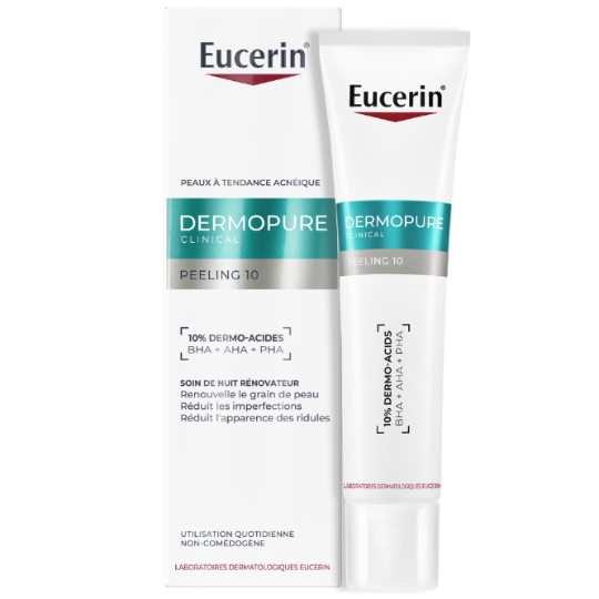 Soin de Nuit Rénovateur Peeling 10 Dermopure Clinical EUCERIN