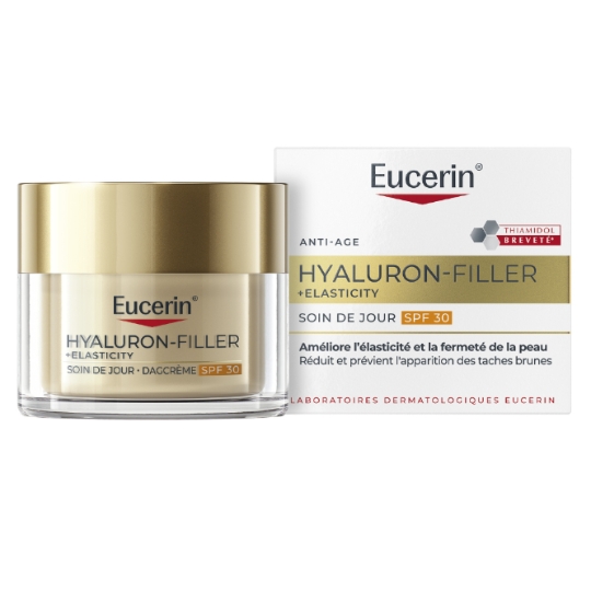 Soin de Jour Anti-Âge Spf 30 Hyaluron‑Filler + Elasticity EUCERIN