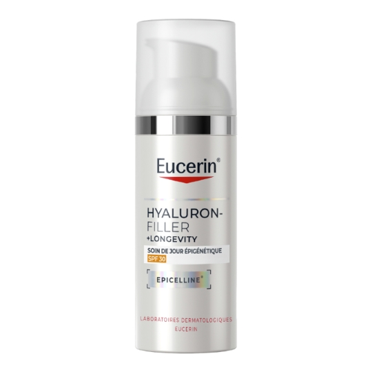Soin de Jour Epigénétique Spf 30 Hyaluron‑Filler + Longevity EUCERIN