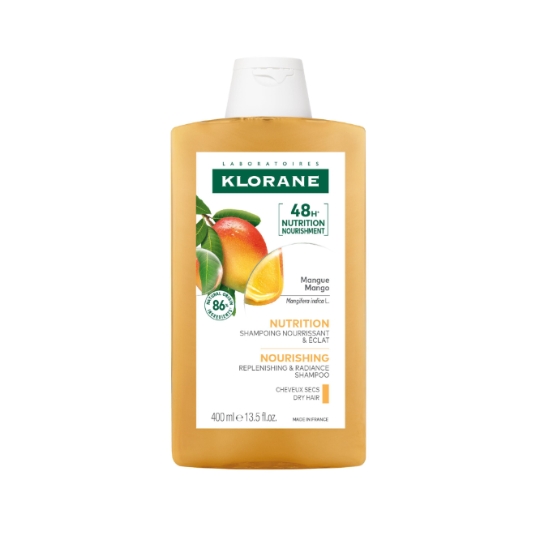 Shampoing Cheveux Secs Nutrition Mangue KLORANE
