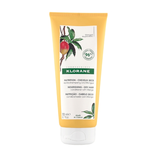 Après-shampoing Nutrition Cheveux Secs au Beurre de Mangue KLORANE