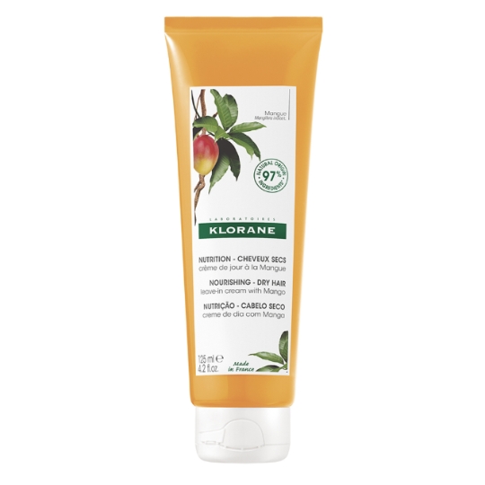 Crème Nutrition Cheveux Secs à la Mangue KLORANE