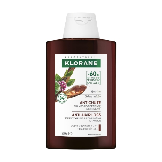 Shampoing Cheveux Dévitalisés Fortifiant à la Quinine et Edelweiss Bio KLORANE