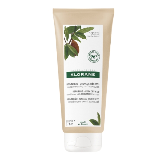 Après-shampoing Nutrition et Réparation Cheveux Secs au Beurre de Cupuaçu Bio KLORANE