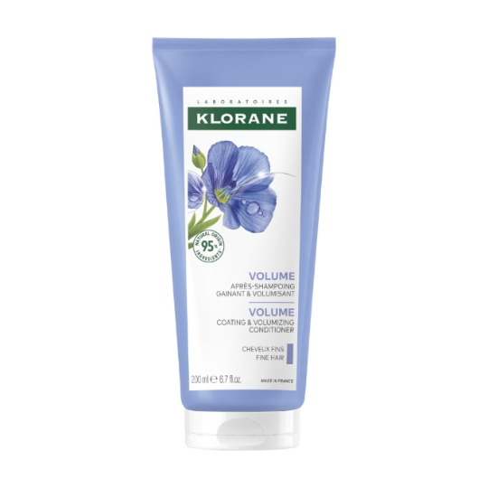 Après-shampoing Volume Cheveux Fins aux Fibres de Lin KLORANE