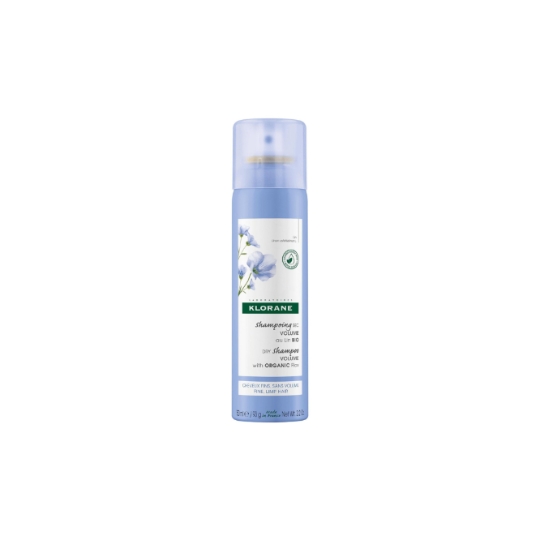 Shampoing Sec Cheveux Fins Volume au Lin Bio KLORANE