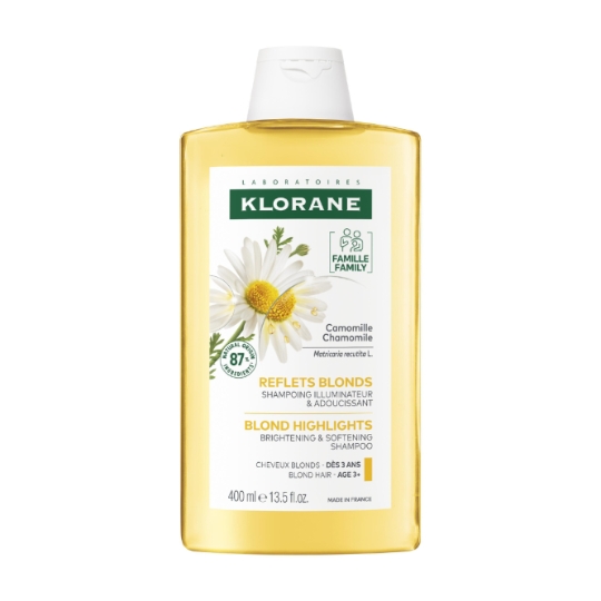 Shampoing Cheveux Blonds Illumine Camomille KLORANE