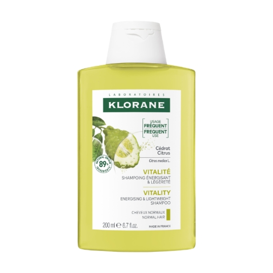 Shampoing Cheveux Normaux à Gras au Cédrat KLORANE