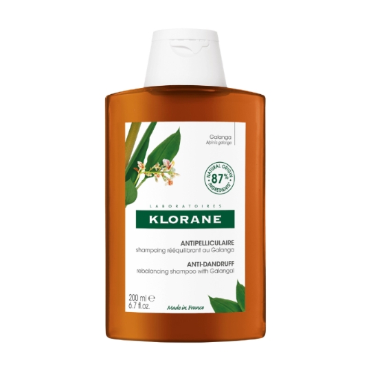 Shampoing Antipelliculaire Rééquilibrant Au Galanga KLORANE