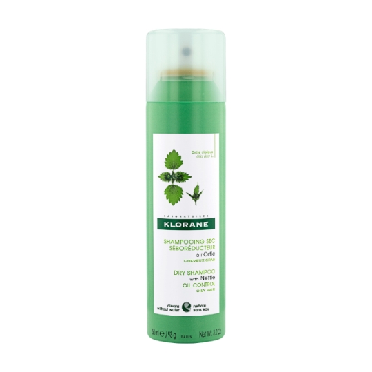Shampoing Sec Cheveux Gras à l'Ortie KLORANE