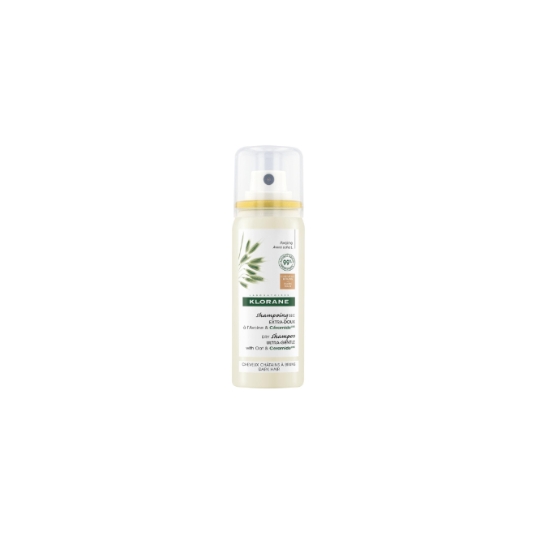 Shampoing Sec Cheveux Châtains à Bruns Extra Doux à l'Avoine et Céramide KLORANE