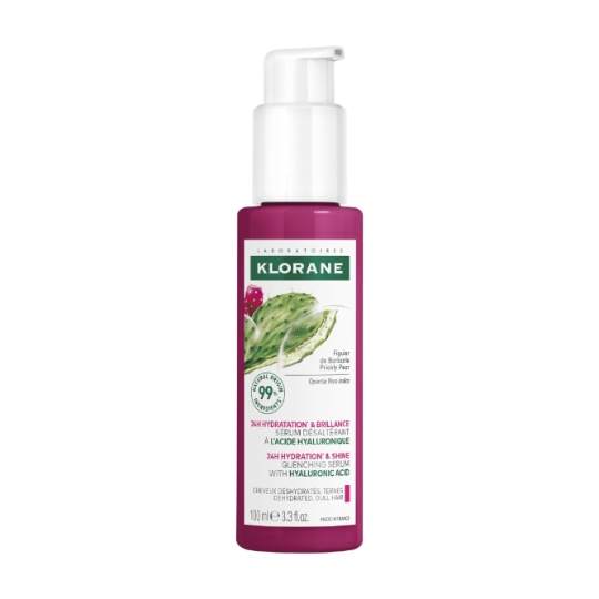Soin cheveux Sérum Hydratation et Brillance au Figuier de Barbarie et Acide Hyaluronique KLORANE