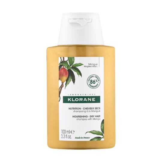 Shampoing Cheveux Secs Nutrition Mangue KLORANE