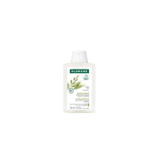 Shampoing Extra Doux Lait d'Avoine Cheveux Délicats et Cuir Chevelu Sensible KLORANE