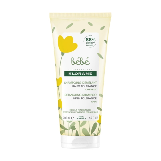 Shampoing bébé Doux Démêlant KLORANE
