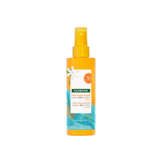 Crème solaire Corps Haute Protection Spf 30 Bio Tamanu Monoi KLORANE