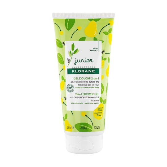 Gel douche bébé Corps et Cheveux Poire KLORANE