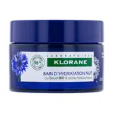 Crème de Nuit Hydratante et Apaisante Acide Hyaluronique et Eau de Bleuet Bio KLORANE