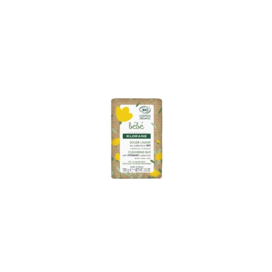Savon bébé Corps et Cheveux au Calendula Bio KLORANE
