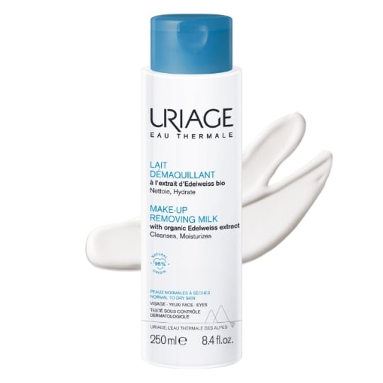 Lait démaquillant Visage Démaquillant Hydratant Edelweiss Bio URIAGE